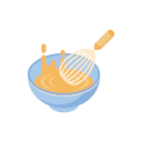 Egg whisk mixer Icon