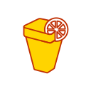 14 orange juice Icon