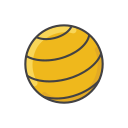 Pilates Ball Icon