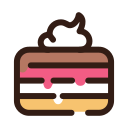Cream layer Icon
