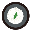 Steamed rice Icon