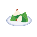 Traditional Chinese rice-pudding Icon