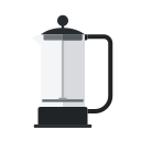 French Press Cup pot Icon