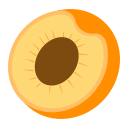 Facial apricot Icon