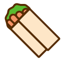 Finger cookie filling Icon