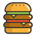 Hamburger Burger Icon