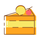 Sliced cake Icon