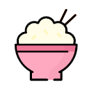 Steamed rice -01 Icon