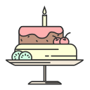 Chocolate cake Icon