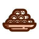 Steamed vermicelli roll Icon