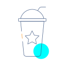 Tea with milk Icon
