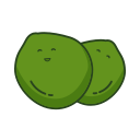 Green peas Icon