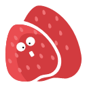 Dried strawberry Icon