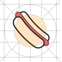 Hot dog Icon