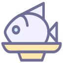 Fish, fish, delicious food Icon
