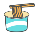 Food & Utensils instant noodles Icon
