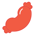 Fresh sausage Icon