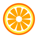 A mandarin orange Icon