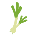 green Chinese onion Icon