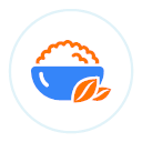 05 steamed rice rice Icon