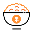 Steamed Rice Icon