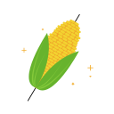 Roasted corn Icon
