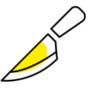 Kitchen fruit knife kni Icon