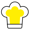 Kitchen utensils kitchen - Chef toast t Icon