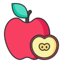 Linear apple Icon