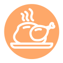 Roast Chicken Icon