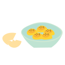 Egg-Yolk Puff Icon