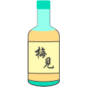 Wine bottle - green plum wine - Meijian Icon