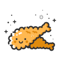 MBE style fried chicken Icon