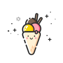 MBE style ice cream Icon
