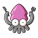 Squid / Seafood Icon