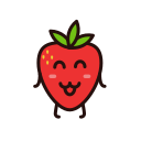 14 strawberry stem Icon
