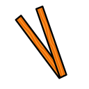 Spicy strips Icon