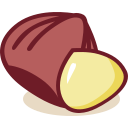 Sweet chestnut kernel Icon