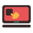 Notebook computer Icon