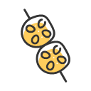 Baked lotus root slices Icon