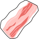Streaky pork Icon