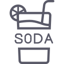 Soda water soda Icon