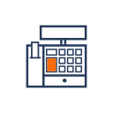 Cash register color Icon