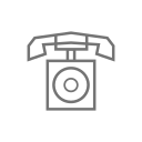 Telephone monochrome Icon