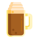 Cream Coffee Icon