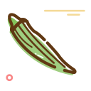 Okra stem Icon