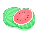 Watermelon in Tiantian fresh fruit store Icon