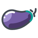 Vegetable eggplant Icon