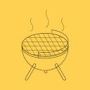 Barbecue grill Icon