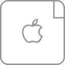 Mac charging line Icon